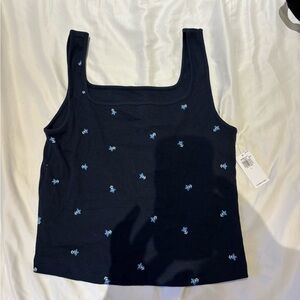 Old Navy Flower Tank Top